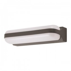 WALL LIGHT FIXTURES LED OVAL 13W 240X105X55 3000K IP65 GREY PRO ARTE ILLUMINA 145-20206 WALL LIGHT FIXTURES LED OVAL 13W 240X105X55 3000K IP65 GREY PRO ARTE ILLUMINA 145-20206
