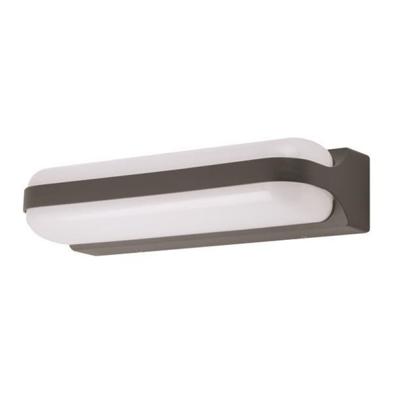 WALL LIGHT FIXTURES LED OVAL 13W 240X105X55 3000K IP65 GREY PRO ARTE ILLUMINA 145-20206