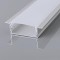 PROFILE RECESSED SINGLE 2000*17,3*6,65 90° VALUE 145-70955