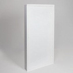 FUSE BOX FLUSH MOUNTING METALLIC  6X24  IP30 147-31135