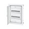 FUSE BOX FLUSH MOUNTING PLASTIK WITH METAL DOOR PMD 2X12+4 IP40 147-31201