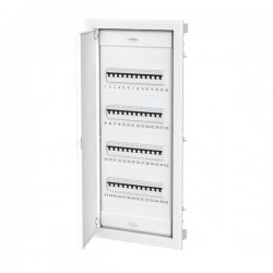 FUSE BOX FLUSH MOUNTING PLASTIK WITH METAL DOOR PMD 4X12+8 IP40 147-31203