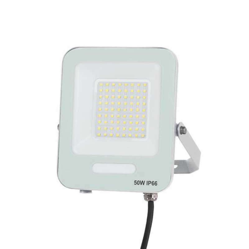 PROJECTOR LED SMD 50W WHITE IP66 3000K PLUS 147-69041