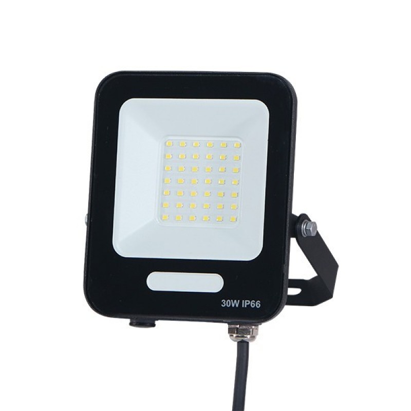 LED ПРОЖЕКТОР SMD 30W ЧЕРЕН IP66 4000K LED ПРОЖЕКТОР SMD 30W ЧЕРЕН IP66 4000K