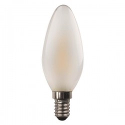 LED LAMP C37 CROSSED FILAMENT 4.5W E14 4000K 220-240V FROST 147-78114 LED LAMP C37 CROSSED FILAMENT 4.5W E14 4000K 220-240V FROST 147-78114