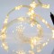 OCTOPUS, 250 ΜΙΝΙ LED, 6V, WITH 8 MULTIFUNCTIONS, WITH ADAPTOR, LEAD WIRE 500cm, SILVER COPPER WIRE, WARM WHITE LED, PER 10cm, IP44 600-11202