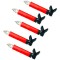 SET 5 WIRELESS LED TREE CANDLES, WARM WHITE LED, RED CANDLE, IP20 600-11483