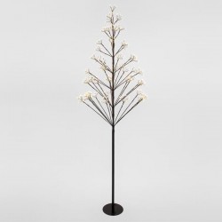 TREE, 400 WARM WHITE LED AND 250 FLASH LED, WITH TRANSFORMER, 180cm, IP44 600-30574
