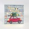 CANVAS PICTURE WITH CARS DESIGN, 25X25X3cm, WITH 15 LED, BATTERY OPERATED 600-41504