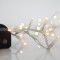 LINE, 100 LED 3mm, 31V, 8 MULTIFUCTIONS, WITH ADAPTOR, LEAD WIRE 300cm, TRANSPARENT WIRE, WARM WHITE LED, PER 5cm, IP44 601-11561
