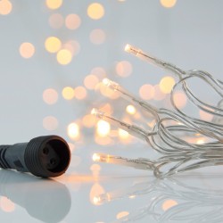 СВЕТЛИННА ЛЕНТА С 100 LED ДИОДА, ТОПЛА БЯЛА СВЕТЛИНА