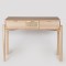 CONSOLE WOODEN BROWN 108x40x77cm 750-25043