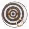 WALL DECOR METALLIC GREY - GOLD - WHITE 70.5x69.2x7cm 812-30006