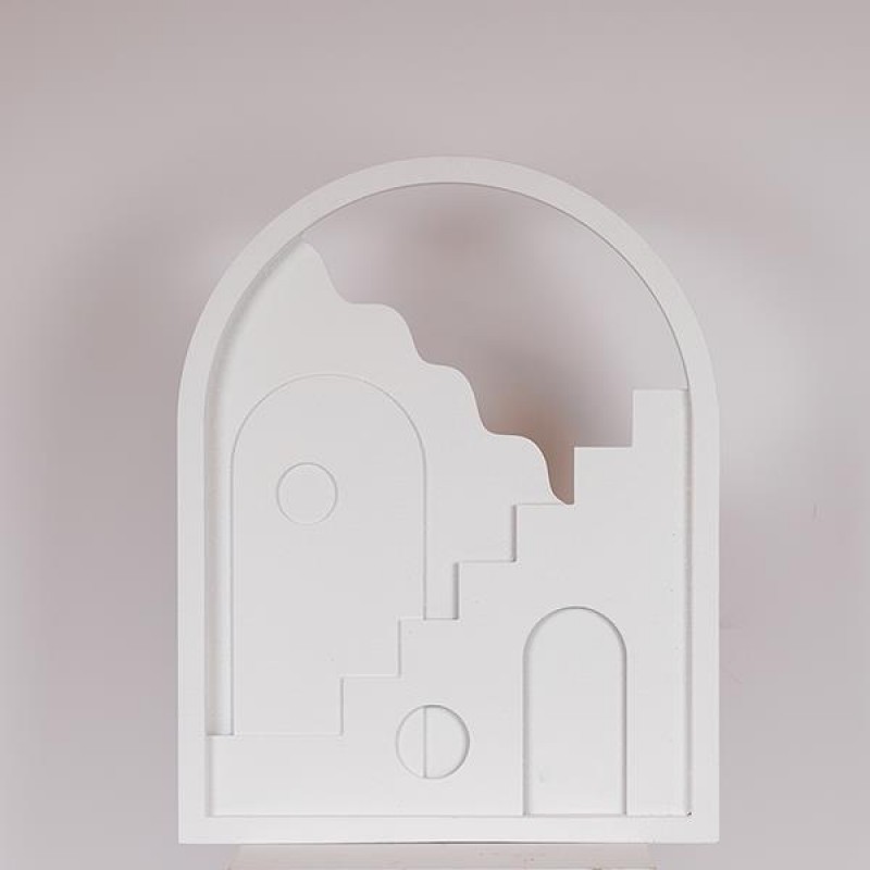 ДЪРВЕНА ДЕКОРАЦИЯ ЗА СТЕНА HOUSE БЯЛА 40X2.5X50.8CM ДЪРВЕНА ДЕКОРАЦИЯ ЗА СТЕНА HOUSE БЯЛА 40X2.5X50.8CM