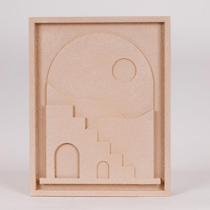 ДЕКОРАТИВНА СТЕННА ЛАМПА HOUSE WOOD BEIGE