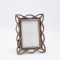 TABLE PHOTO FRAME (10x15), WITH PERLES, POLYRESIN, BRONZE, 16x1.7x21.5cm 815-00066