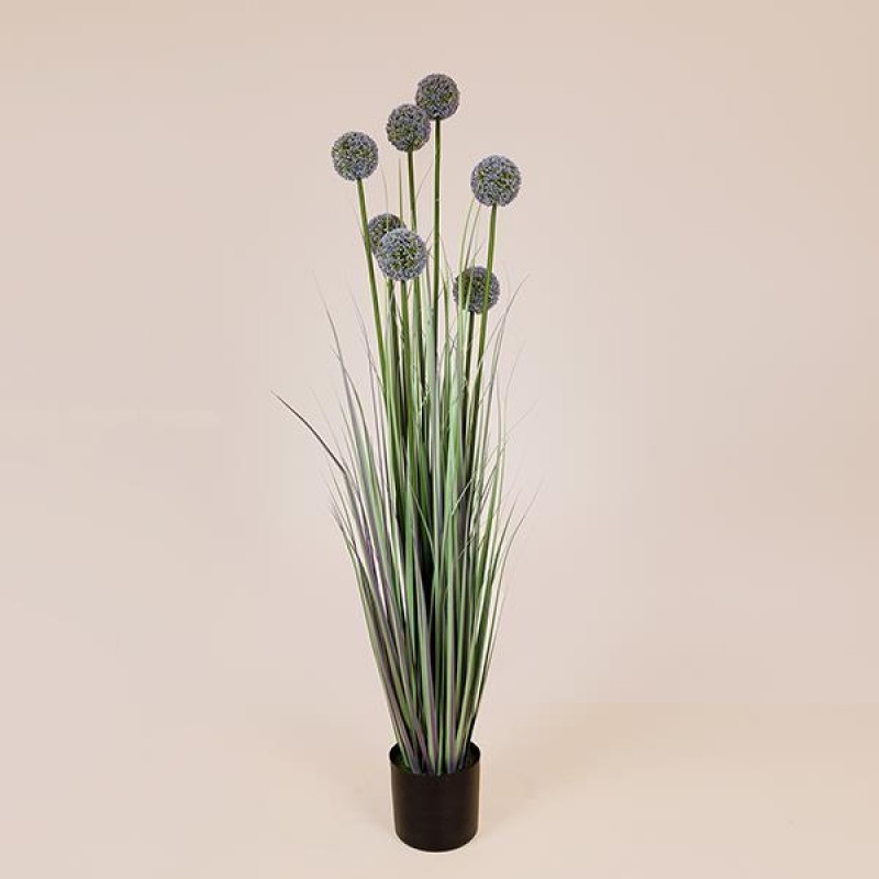 ИЗКУСТВЕНА РАСТЕНА ALLIUM В САКСИЯ 140 СМ
