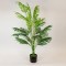 PALM TREE IN A POT 128cm, ADAPTOR, 150 WARM WHITE MINI LED, LEAD WIRE 3m, IP44 816-50045