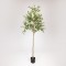 ARTIFICIAL OLIVE TREE, WITH PLASTIC POT, FABRIC-PLASTIC-IRON, 180cm 816-50050