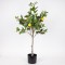 ARTIFICIAL LEMON TREE, WITH PLASTIC POT, FABRIC-PLASTIC-IRON, 90cm 816-50056