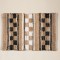 RUG JUTE NATURAL - WHITE - BLACK 60x90cm 817-40007