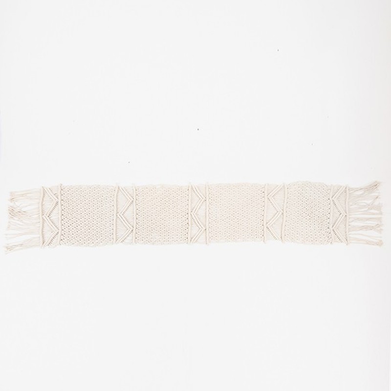 ВИСЯЩА ЛАМПА RUNNER MACRAME БЕЖОВА 30X170 СМ ВИСЯЩА ЛАМПА RUNNER MACRAME БЕЖОВА 30X170 СМ
