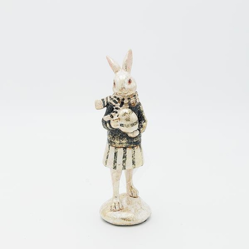 EASTER BANNY, POLYRESIN,  6.5x20x6.5cm 818-00012