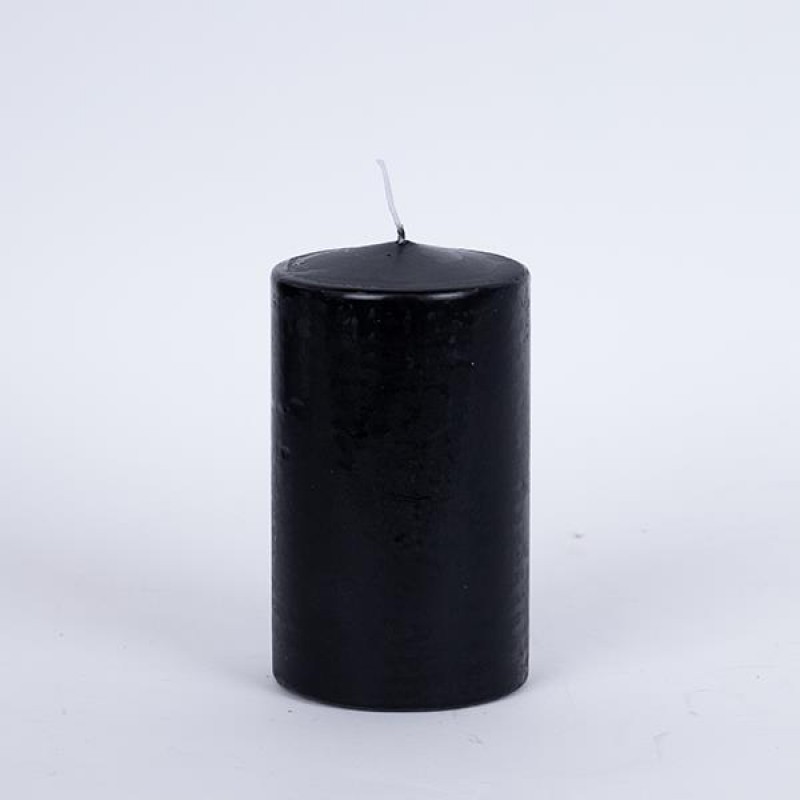 ДЕКОРАТИВНА СВЕЩ CANDLE BLACK 8X14 СМ