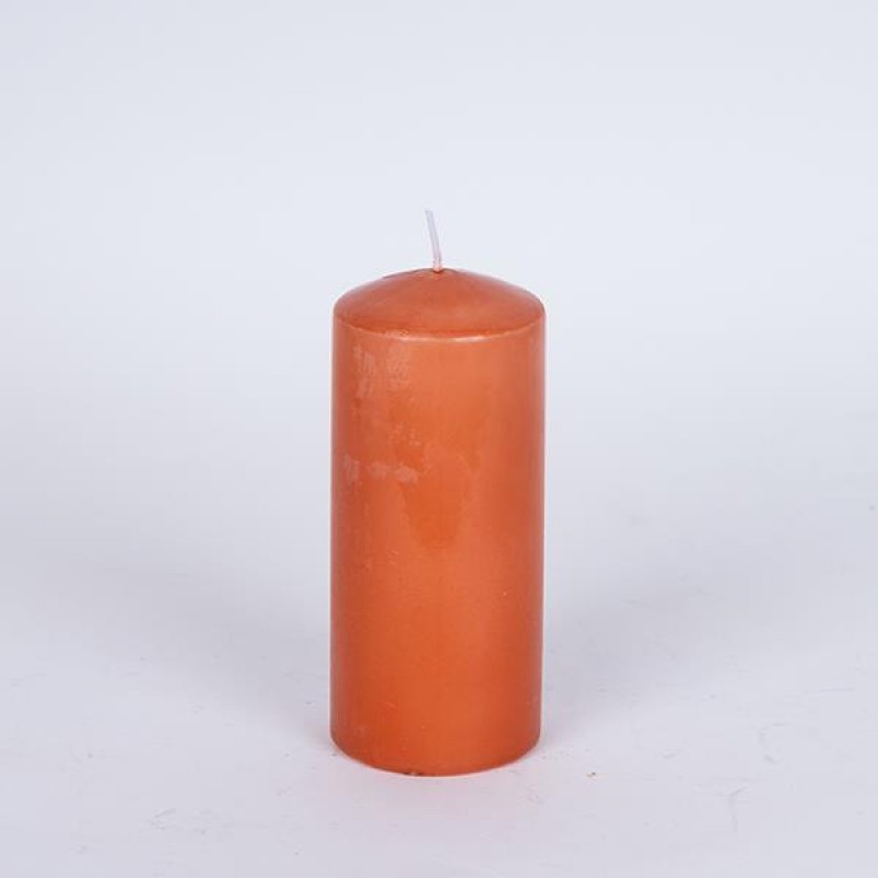 CANDLE TERRACOTTA WITH JASMINE SCENT 6x14cm 819-00062
