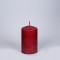 CANDLE RED RUSTIC 7x10cm 819-00064