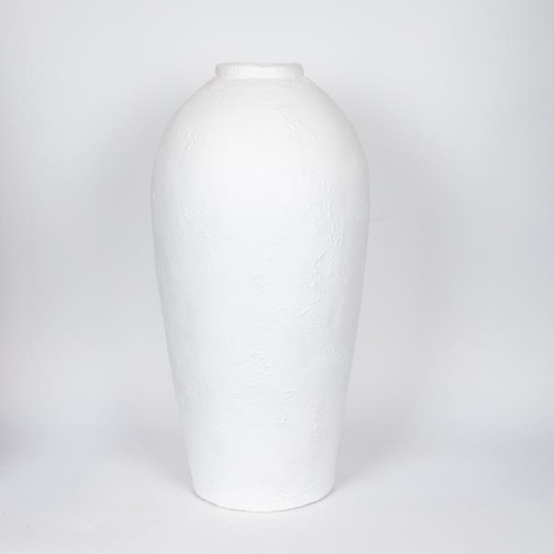 ВАЗА MGO БЯЛА 30.5X30.5X62CM