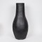 VASE MGO BLACK 32x32x70cm 819-00075