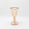 VASE,  METAL, GOLD, 14.5x27cm 819-00246