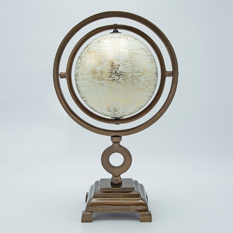 МЕТАЛНА СФЕРА ЗЛАТИСТА 15.2X38.1CM