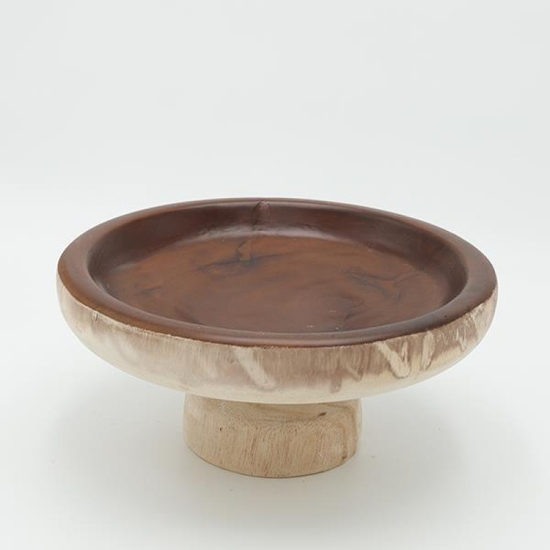 ДЕКОРАТИВНА КУПА, ДЪРВО, КАФЯВ, 25X11 СМ ДЕКОРАТИВНА КУПА, ДЪРВО, КАФЯВ, 25X11 СМ