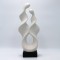 TABLE DECORATIVE, CERAMIC, WHITE, 16.5x9x41cm 819-00526