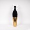VASE IRON - CERAMIC GOLD - BLACK 18x9.5x67.5cm 819-01152