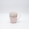 MUG PORCELAIN WHITE WITH PINK FLOWERS 350ml 820-00001