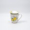 MUG WITH LID PORCELAIN WHITE WITH LEMONS 350ml 820-00014