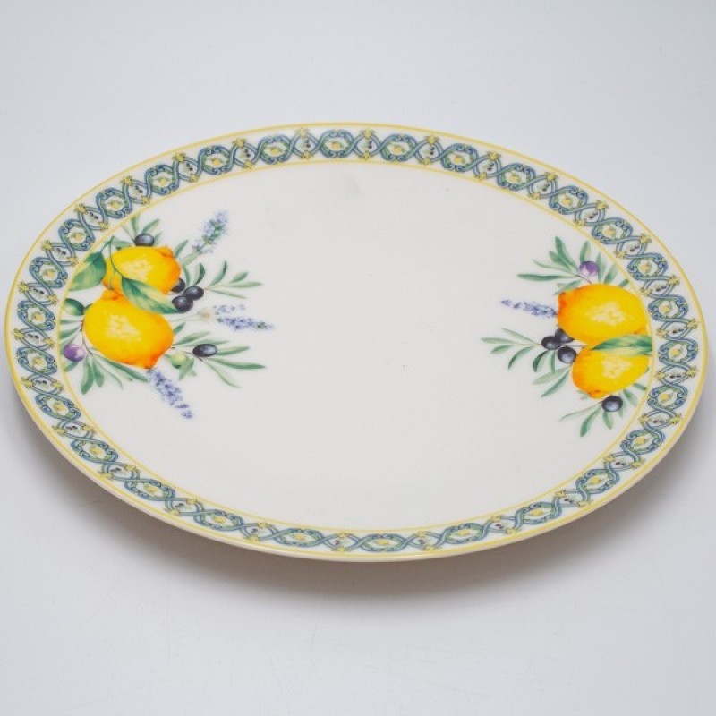 ПОРЦЕЛАНОВА ЧИНИЯ С ЛИМОНИ 26 СМ ПОРЦЕЛАНОВА ЧИНИЯ С ЛИМОНИ 26 СМ