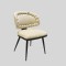 CHAIR VELVET  GREY 62.5x61x49x86 810-00176