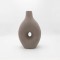 VASE, CERAMIC, BEIGE, 25x13x41.5cm 819-00379