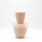 VASE, CERAMIC, BEIGE-WHITE, 12x10.5x20.5cm 819-00382