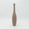 VASE, CERAMIC, BROWN, 8x8x38cm 819-00645