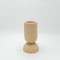 CANDLE HOLDER, CEMENT, BEIGE, 12.5x12.5x22.5cm 819-00656