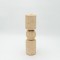 CANDLE HOLDER, CEMENT, BEIGE, 7.8x7.8x29.5cm 819-00658