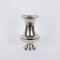 VASE METALLIC SILVER 21.5x20.5x35.5cm 819-01087