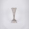 VASE METALLIC SILVER 15x15.5x36cm 819-01089