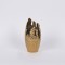 VASE METALLIC GOLD 15x13x29.5cm 819-01093