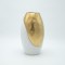 VASE CERAMIC GOLD - WHITE 18x18x31cm 819-01174